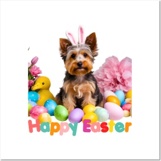 Here Comes the Easter Yorkipoo! Posters and Art